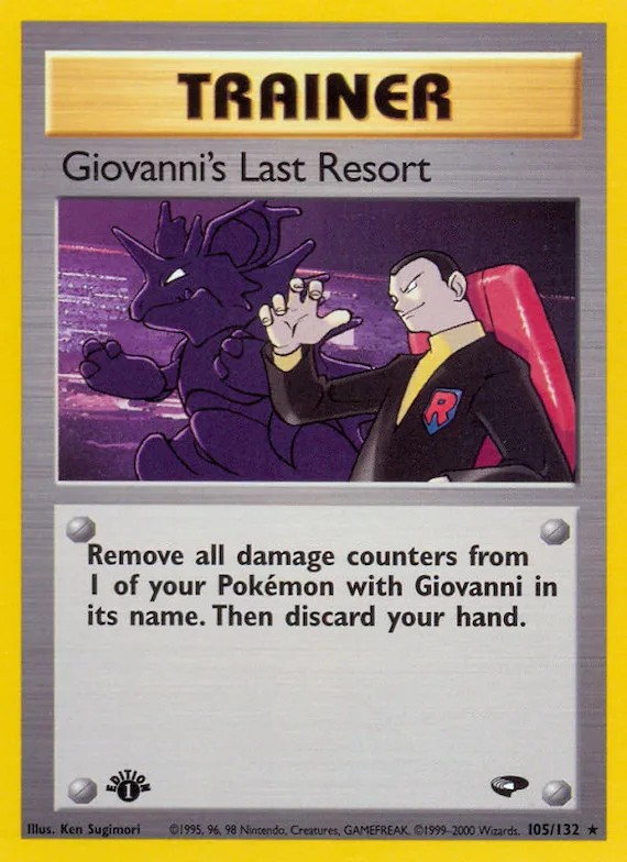 Giovanni's Last Resort #105 – Gym Challenge