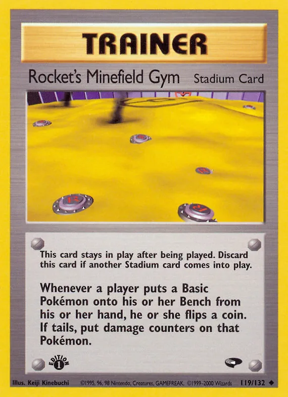 Rocket's Minefield Gym #119 – Gym Challenge