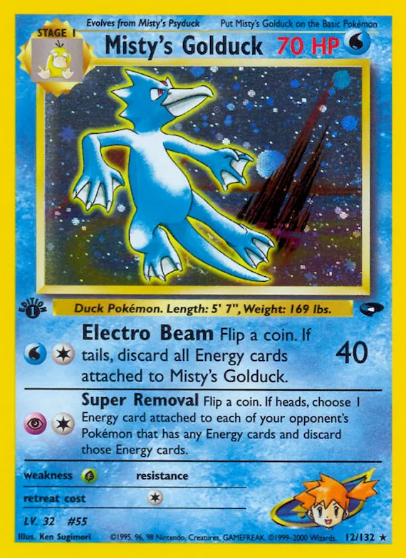 Misty's Golduck #12 – Gym Challenge