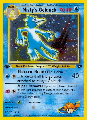 Misty's Golduck #12 – Gym Challenge