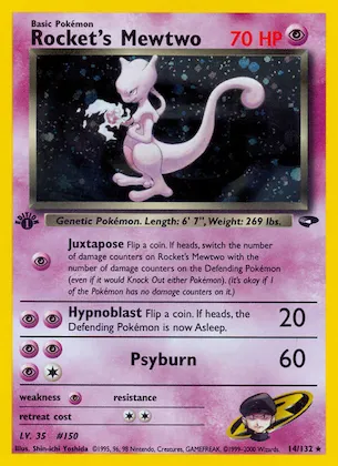 Rocket's Mewtwo Nr. 14 – Gym Challenge