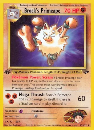 Brock's Primeape #35 – Gym Challenge