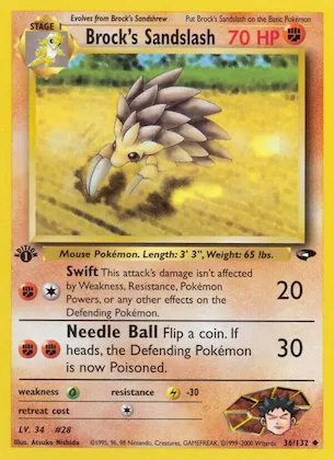 Brock's Sandslash #36 – Gym Challenge