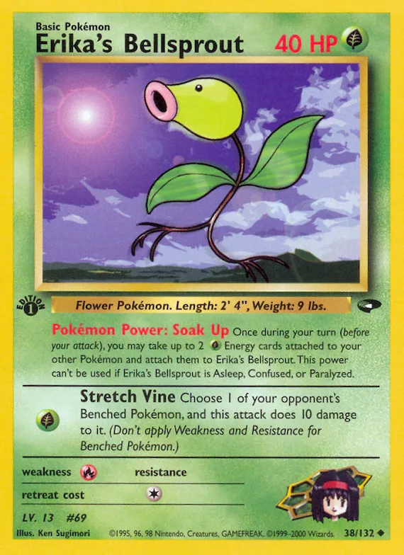 Erika's Bellsprout #38 – Gym Challenge