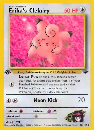 Erika's Clefairy Nr. 40 – Gym Challenge