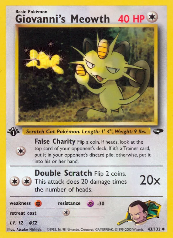 Giovanni's Meowth #43 – Gym Challenge