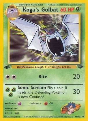 Koga's Golbat #46 – Gym Challenge