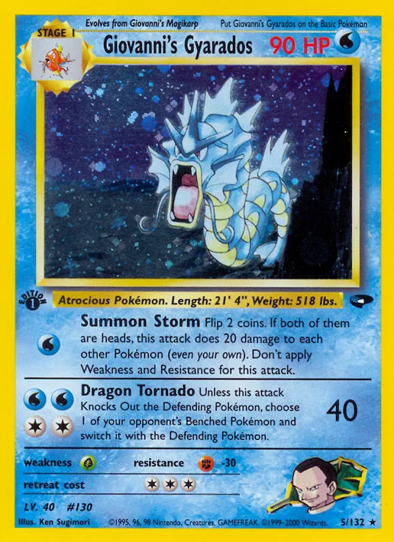 Giovanni's Gyarados #5 – Gym Challenge