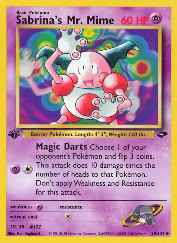 Sabrina's Mr. Mime #59 – Gym Challenge