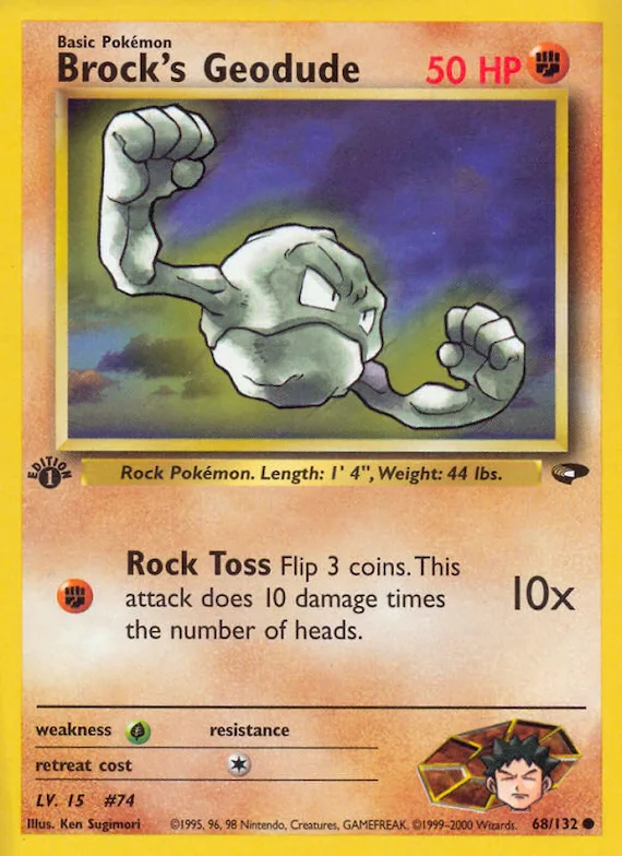 Brock's Geodude #68 – Gym Challenge