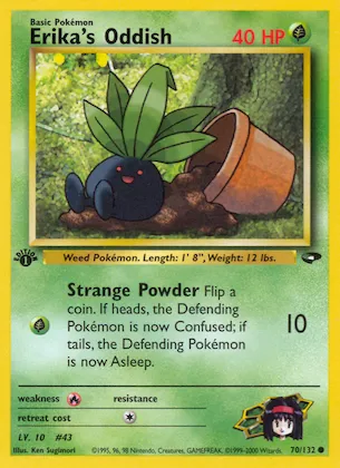 Erika's Oddish n° 70 – Gym Challenge
