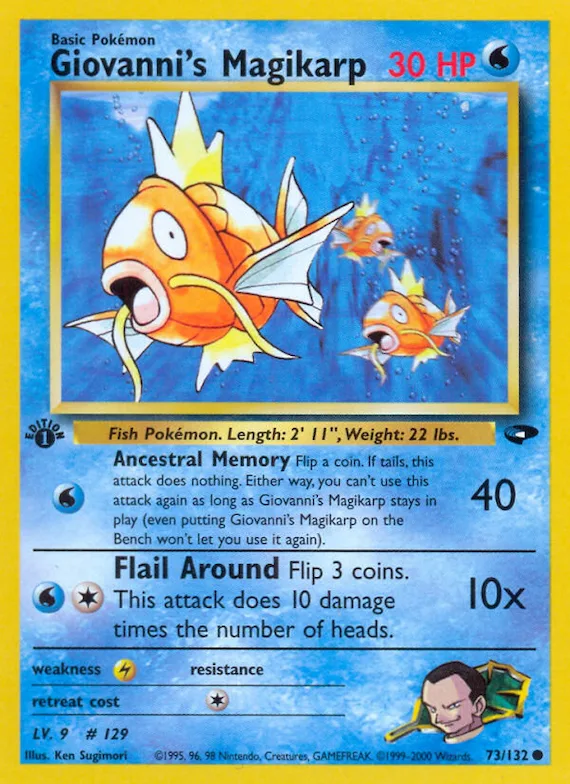 Giovanni's Magikarp #73 – Gym Challenge