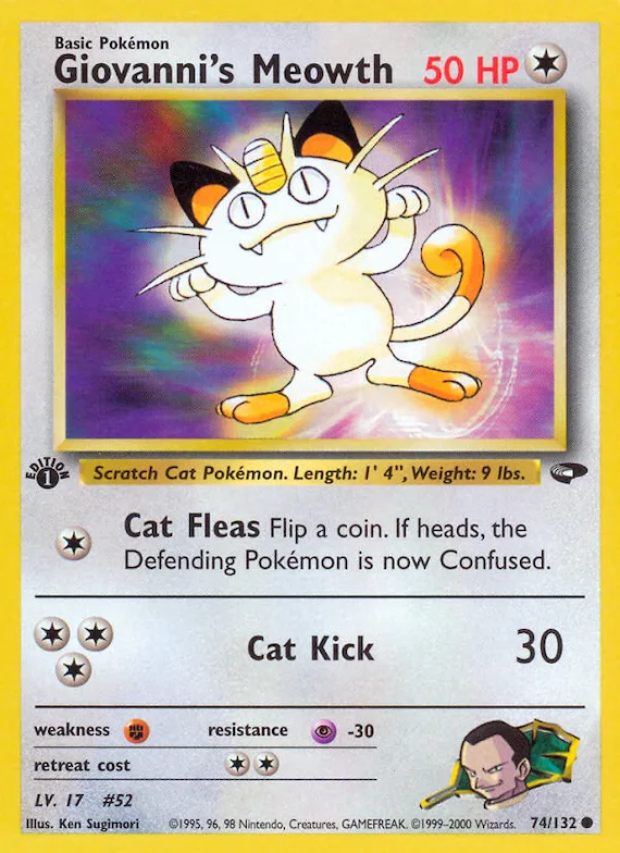 Giovanni's Meowth #74 – Gym Challenge