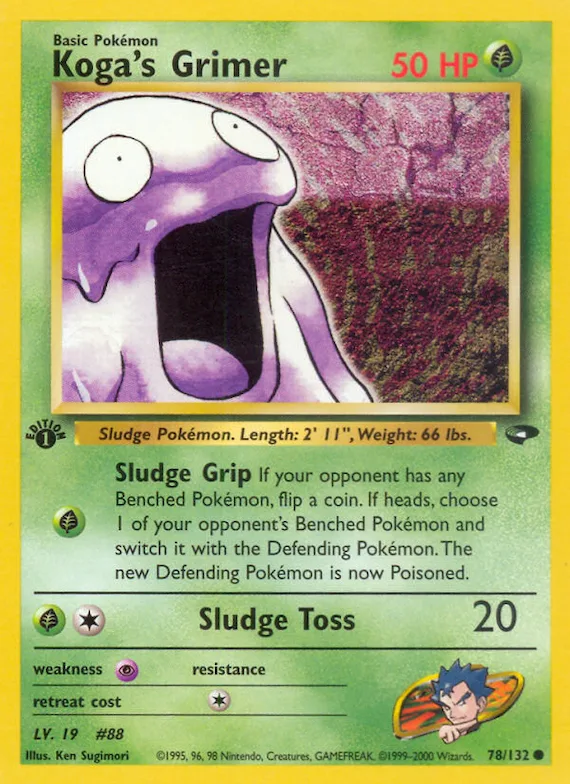 Koga's Grimer #78 – Gym Challenge