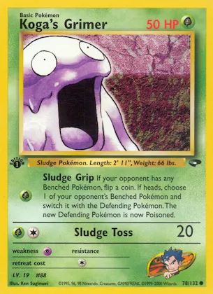 Koga's Grimer n° 78 – Gym Challenge
