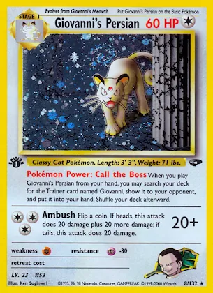 Giovanni's Persian Nr. 8 – Gym Challenge