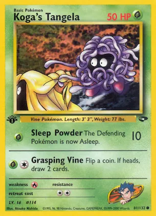 Koga's Tangela #81 – Gym Challenge