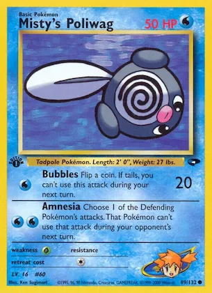 Misty's Poliwag Nr. 89 – Gym Challenge
