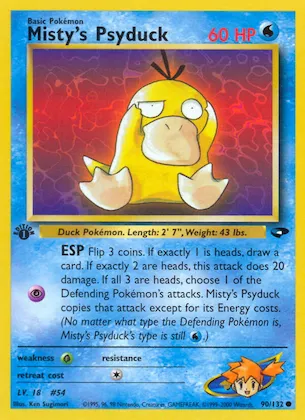 Misty's Psyduck #90 – Gym Challenge