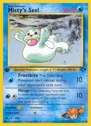 Misty's Seel n° 91 – Gym Challenge