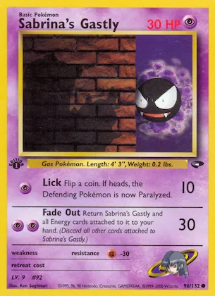 Sabrina's Gastly Nr. 96 – Gym Challenge