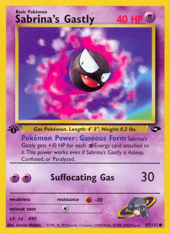 Sabrina's Gastly #97 – Gym Challenge