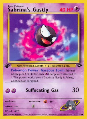Sabrina's Gastly #97 – Gym Challenge
