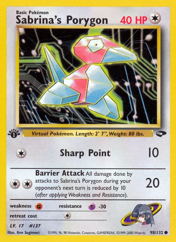 Sabrina's Porygon #98 – Gym Challenge