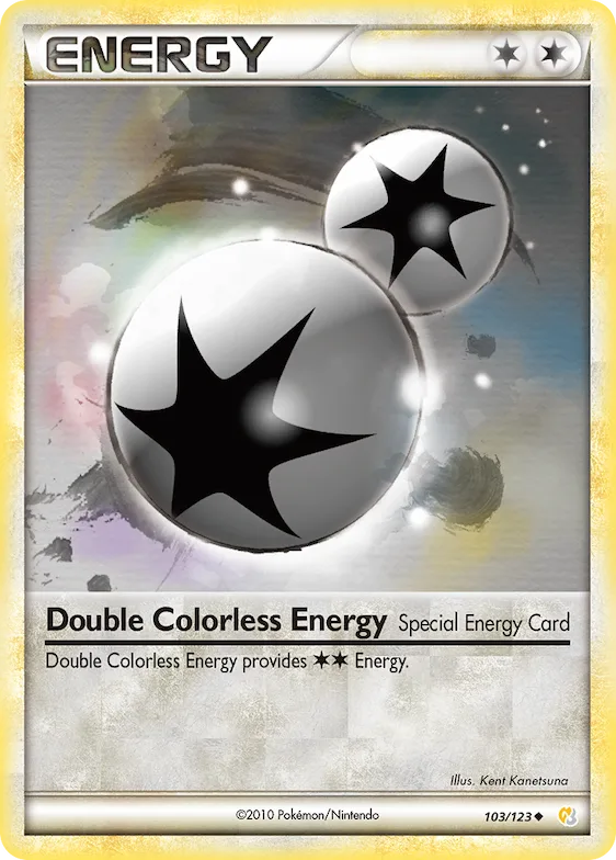 Double Colorless Energy #103 – HeartGold & SoulSilver