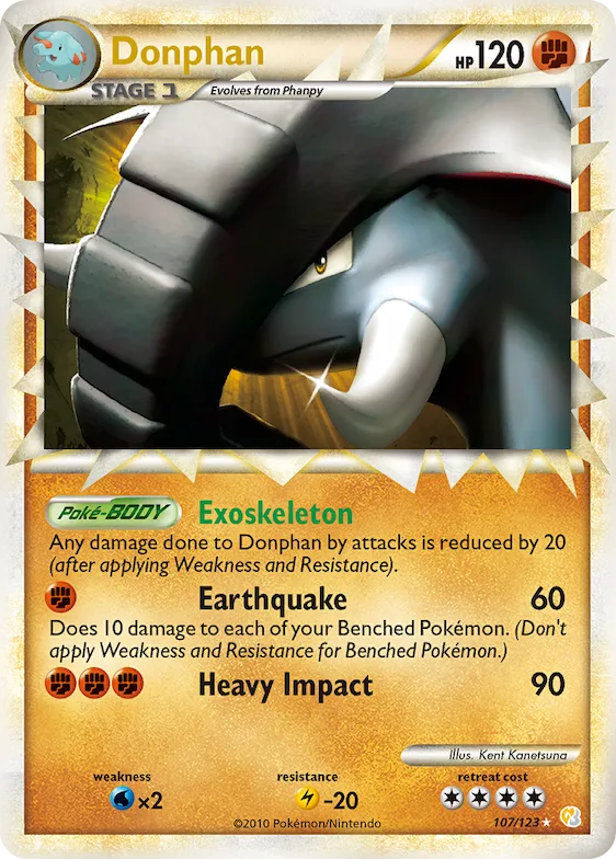 Donphan #107 – HeartGold & SoulSilver