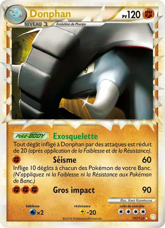 Donphan 107 – HeartGold SoulSilver