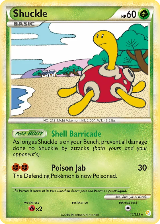 Shuckle #11 – HeartGold & SoulSilver