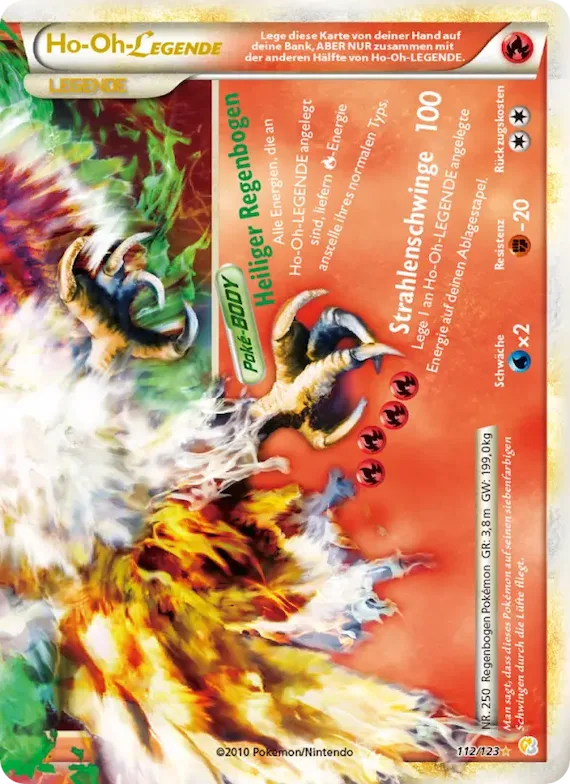 Ho-Oh LEGENDE 112 – HeartGold SoulSilver