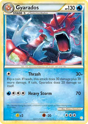 Gyarados #123 – HeartGold & SoulSilver