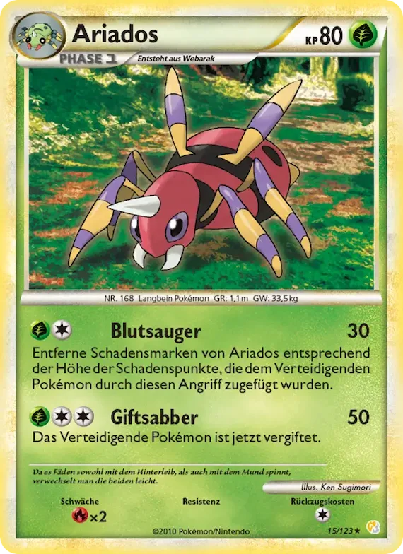 Ariados 15 – HeartGold SoulSilver