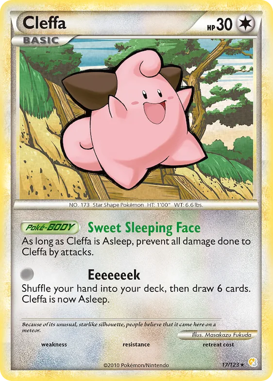 Cleffa #17 – HeartGold & SoulSilver