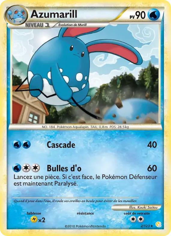 Azumarill 2 – HeartGold SoulSilver