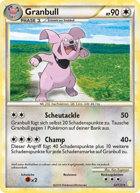 Granbull 22 – HeartGold SoulSilver