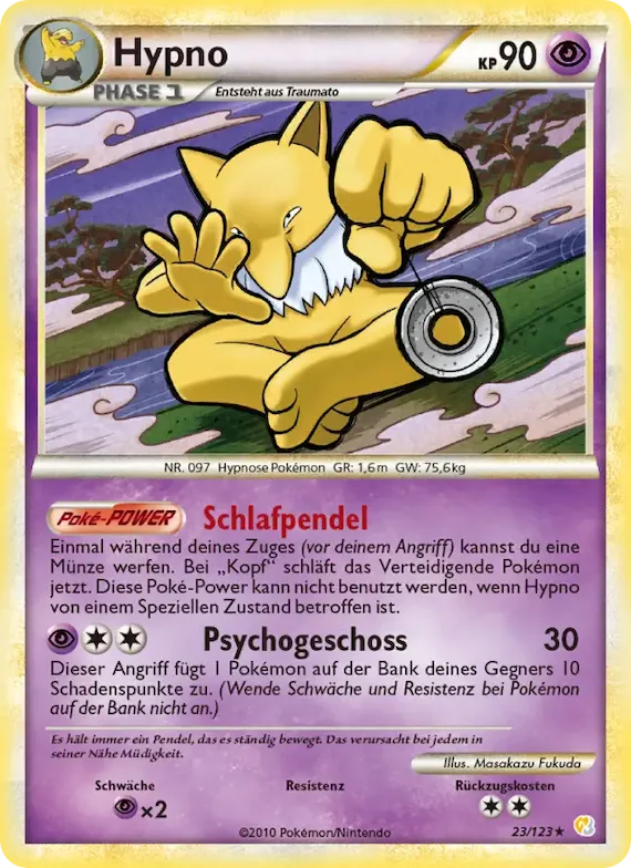 Hypno 23 – HeartGold SoulSilver