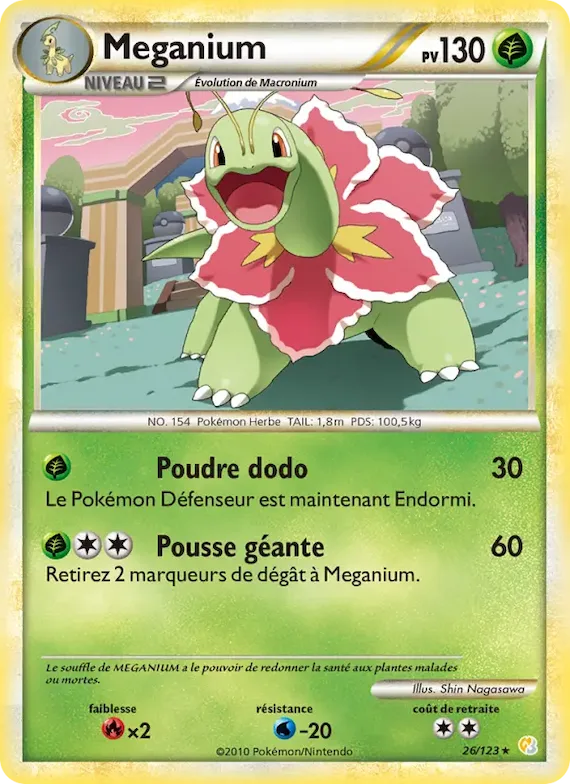 Meganium 26 – HeartGold SoulSilver