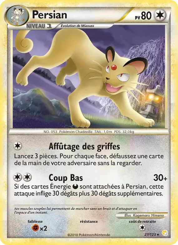 Persian 27 – HeartGold SoulSilver