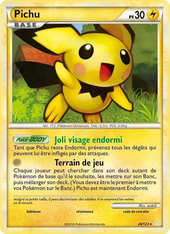 Pichu 28 – HeartGold SoulSilver