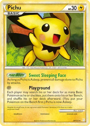 Pichu #28 – HeartGold & SoulSilver