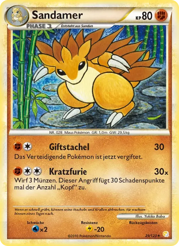 Sandamer 29 – HeartGold SoulSilver