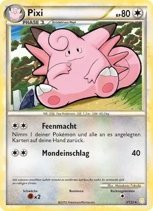 Pixi Nr. 3 – HeartGold SoulSilver