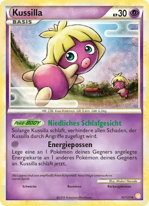 Kussilla Nr. 30 – HeartGold SoulSilver