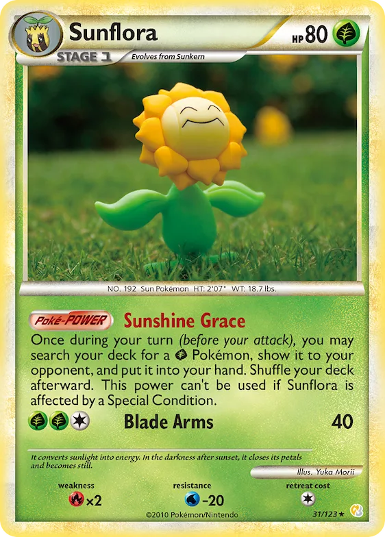 Sunflora #31 – HeartGold & SoulSilver