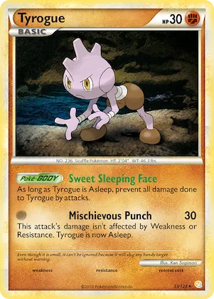 Tyrogue #33 – HeartGold & SoulSilver