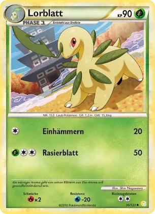 Lorblatt Nr. 35 – HeartGold SoulSilver