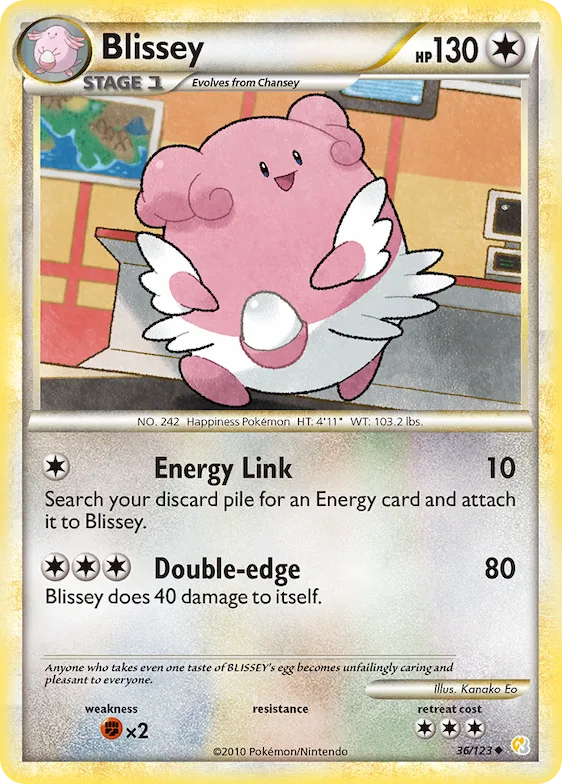 Blissey #36 – HeartGold & SoulSilver